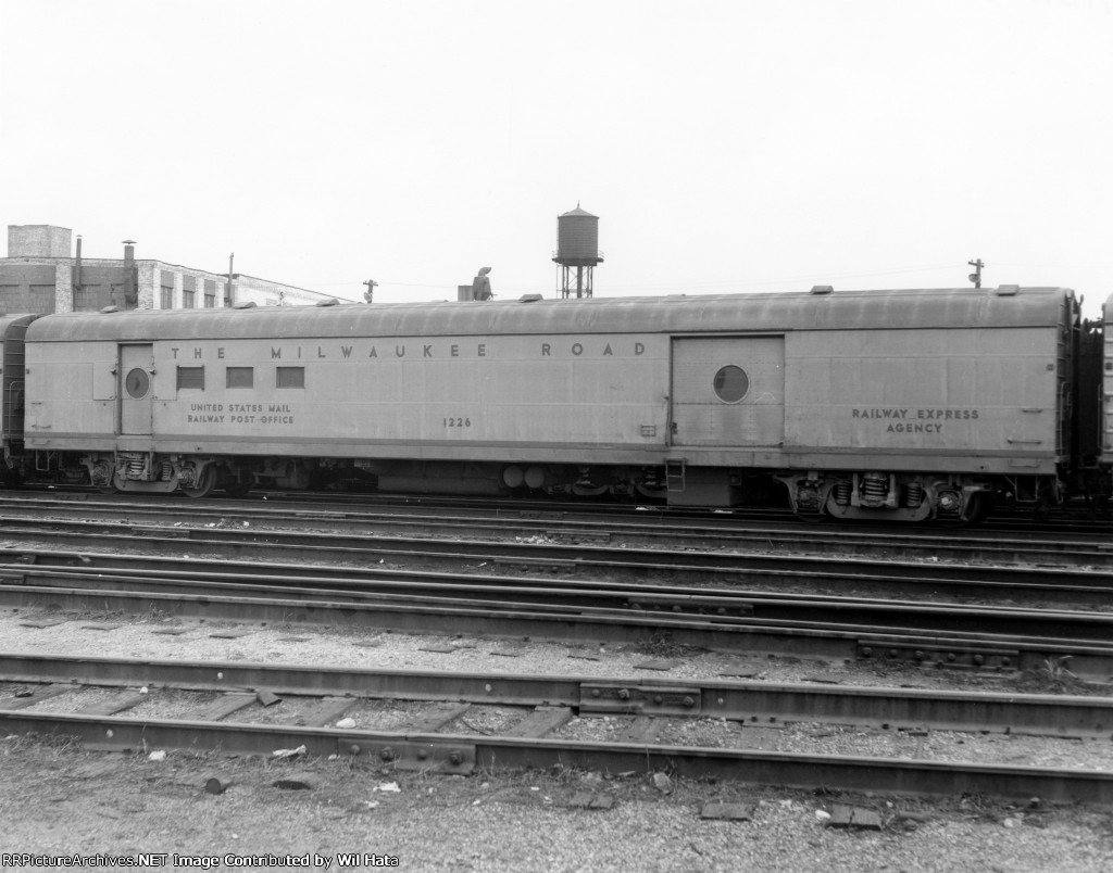 Milwaukee Road Baggage-RPO 1226